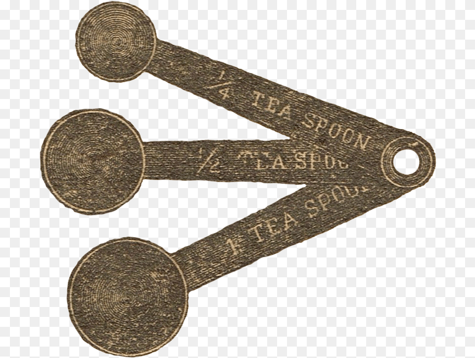 Antique Measuring Spoons Clipart Download Coin, Bronze, Cutlery, Spoon, Money Png Image