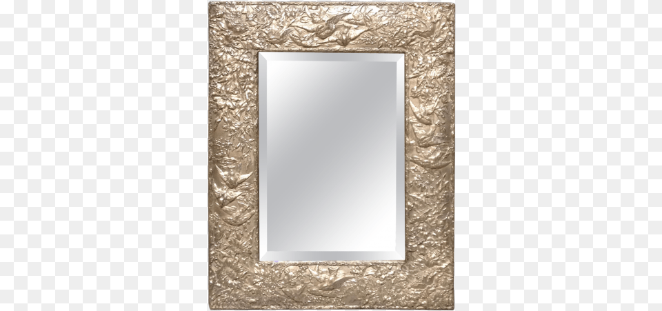 Antique Mirror From Front View, Aluminium, White Board Free Png