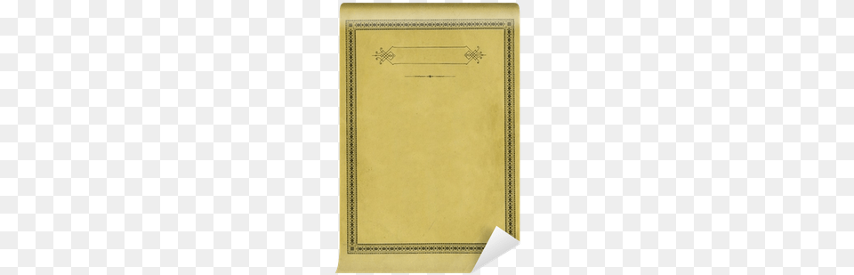 Antique Paper With Decorative Frame And Torn Edges Paper, White Board, Page, Text Free Png Download