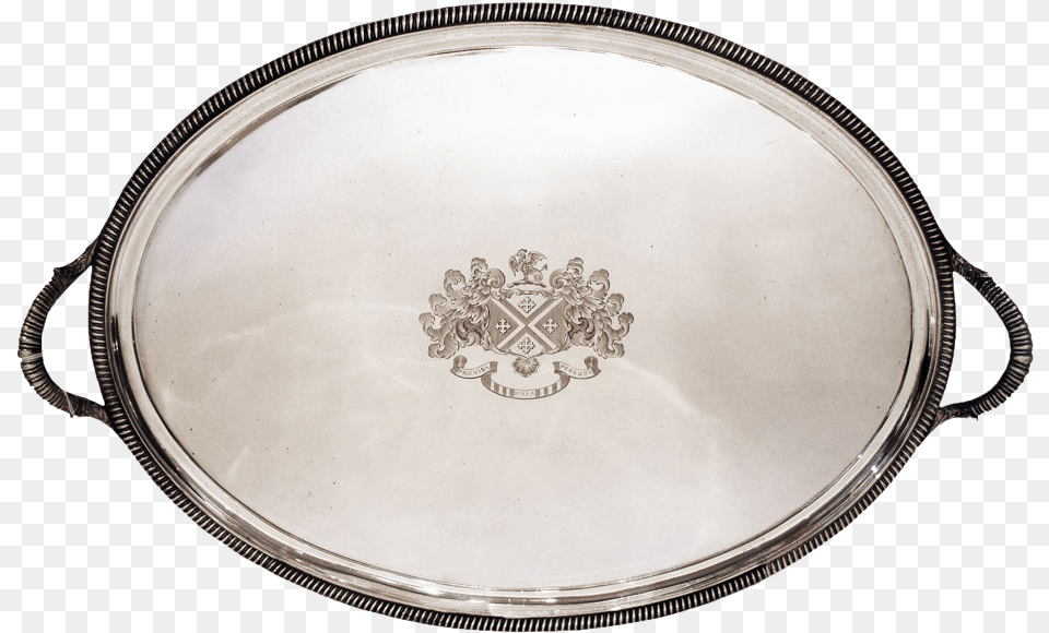 Antique Paul Storr Sterling Silver Tray Oval Large Paul Storr Png