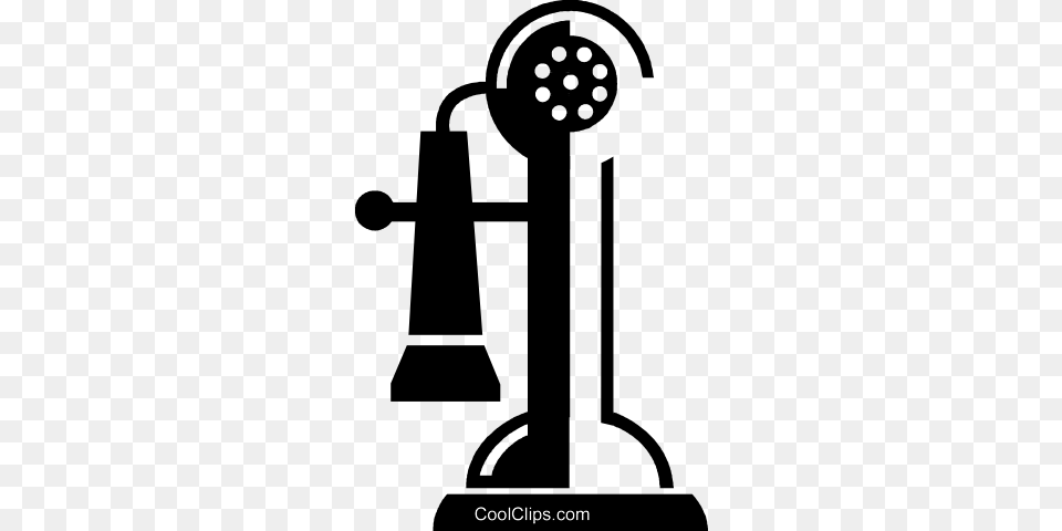 Antique Phone Royalty Free Vector Clip Art Illustration, Electronics, Indoors Png