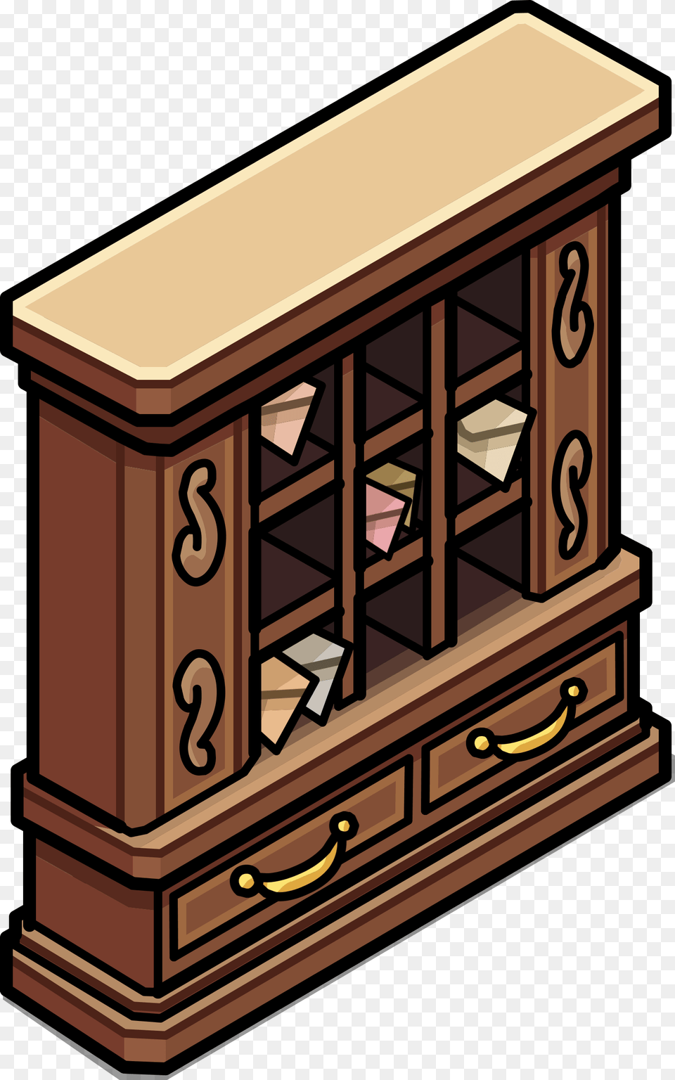 Antique Post Box Igloo, Cabinet, Closet, Cupboard, Furniture Free Transparent Png