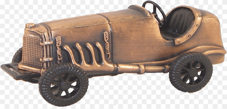 Antique Race Car Bronze Metal Pencil Sharpener Antique Car, Machine, Wheel, Transportation, Vehicle Free Png Download