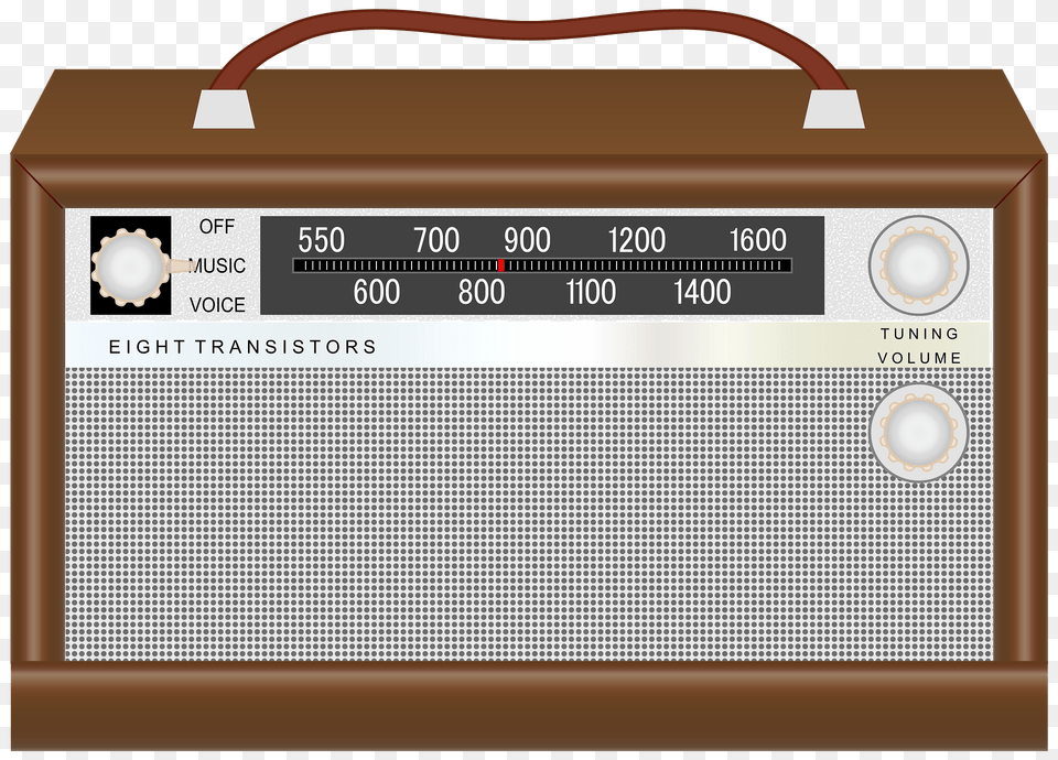 Antique Radio Clipart, Electronics, Mailbox Free Png