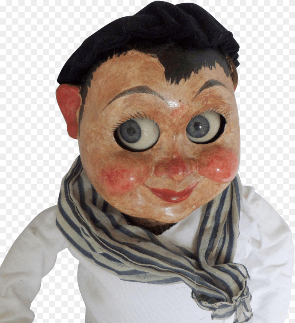 Antique Rare German Googly Eye Shop Automaton, Portrait, Face, Head, Photography Free Png