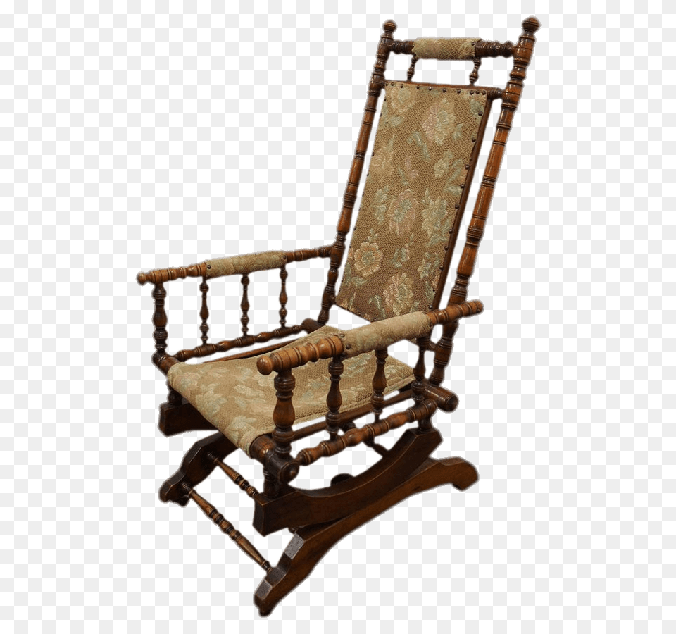 Antique Rocking Chair, Furniture, Rocking Chair Free Png