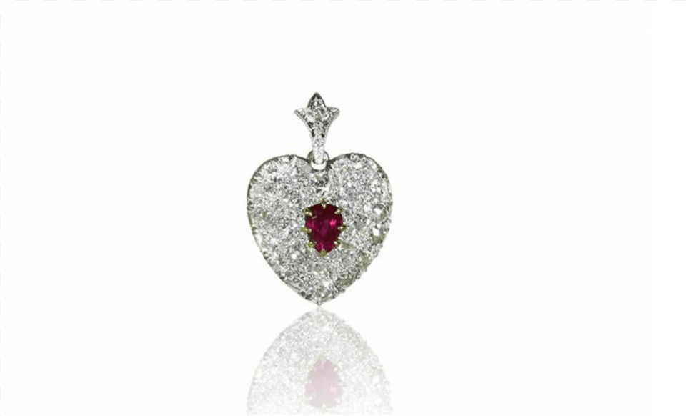 Antique Ruby Amp Diamond Heart Pendant Locket, Accessories, Gemstone, Jewelry Png Image