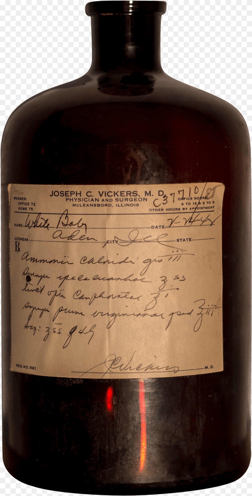 Antique S Prescription Medical Bottle Chairish Glass Bottle, Alcohol, Beverage, Liquor, Text Free Png