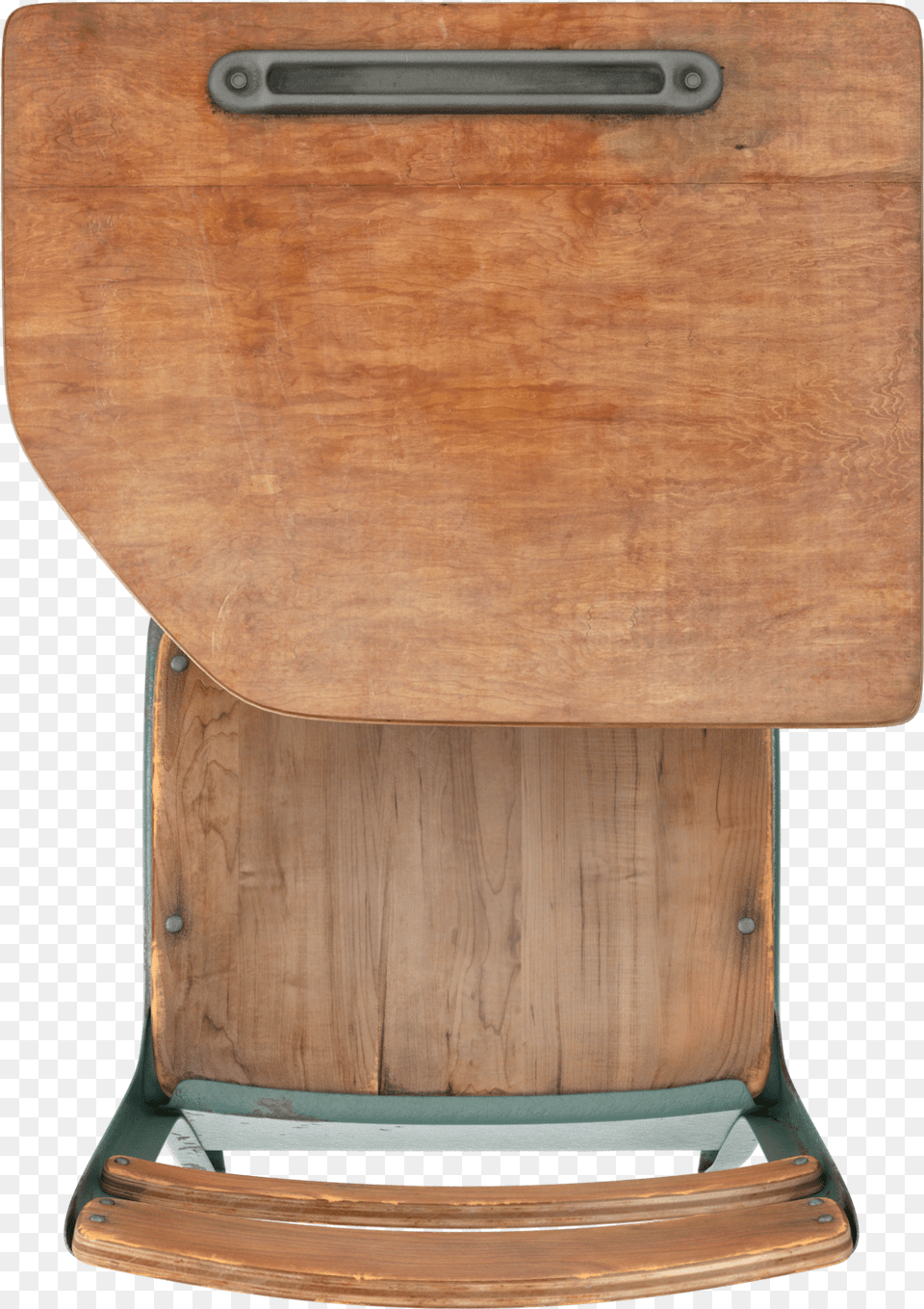 Antique School Desk Plywood, Wood, Furniture, Drawer Png Image