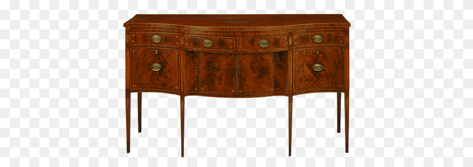 Antique Sideboard Furniture, Cabinet, Table Png Image