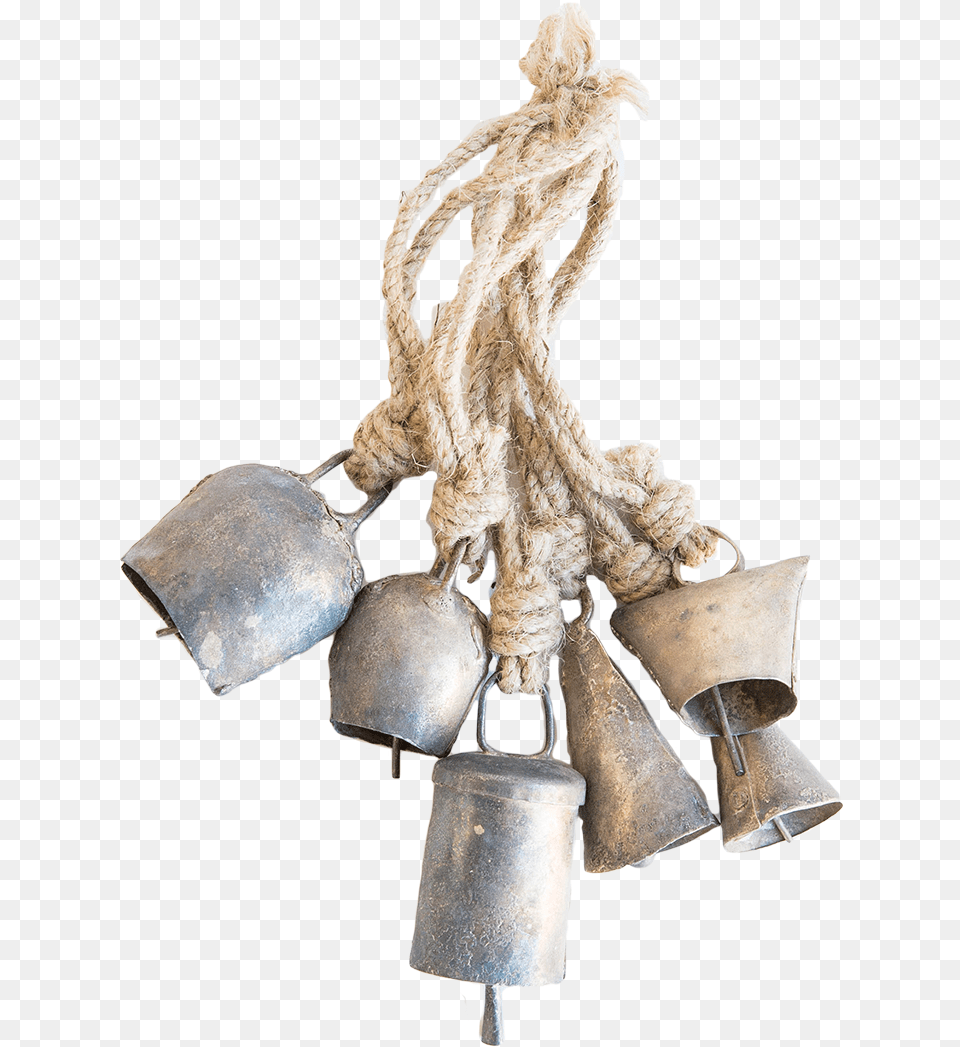 Antique Silver Bells Church Bell, Person, Cowbell Free Png