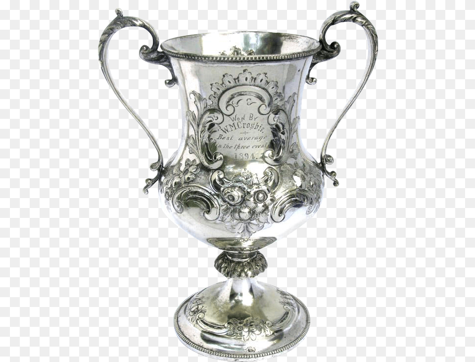 Antique Silver Cycling Trophy Cycling Trophy Cup Free Png Download