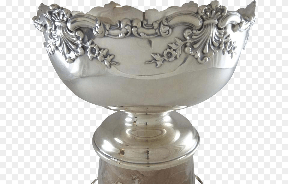 Antique Sterling Silver Trophy Bowl C Silver, Pottery, Art, Porcelain Png Image