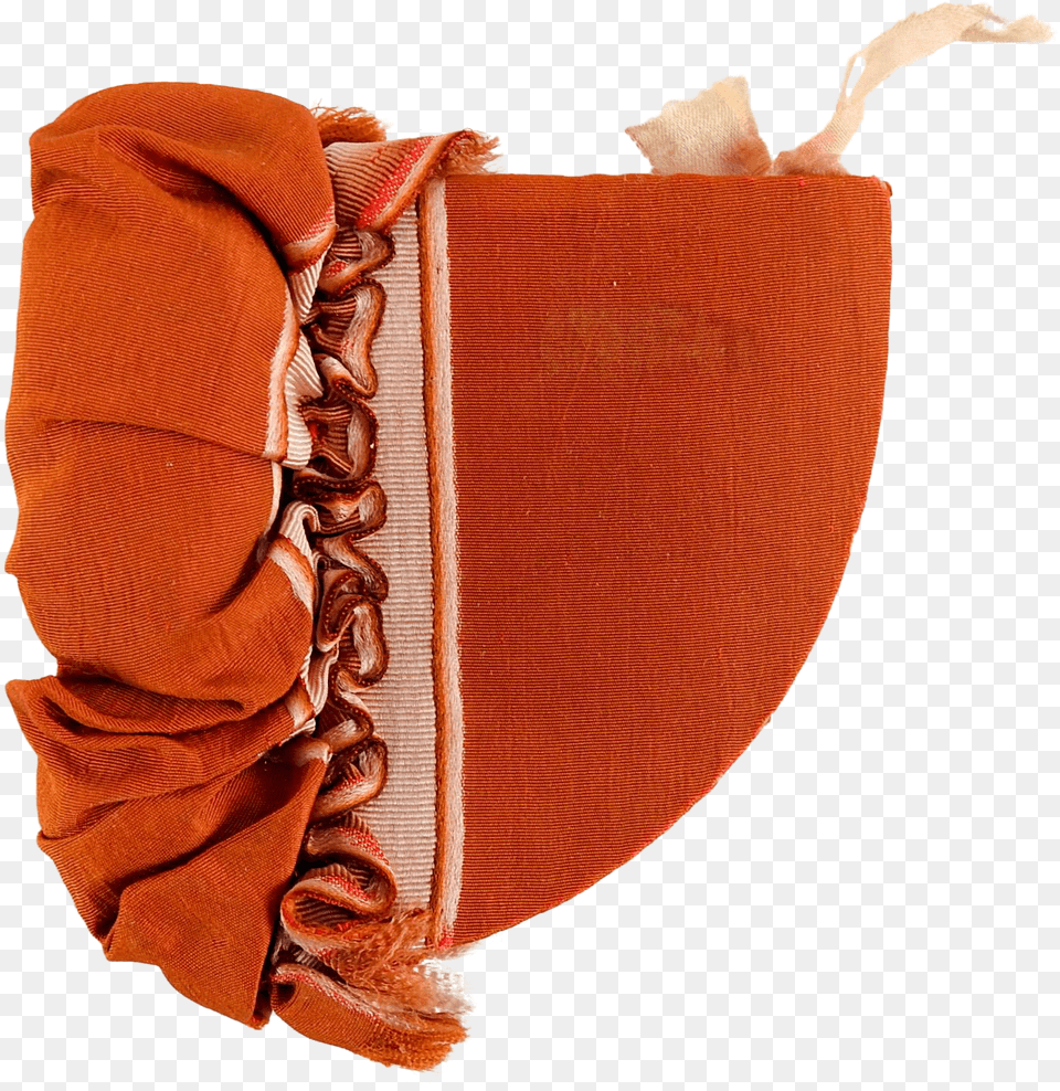 Antique Striped Silk Ribbon Bonnet Needle U0026 Thread Holder Wool, Clothing, Glove, Hat Free Transparent Png