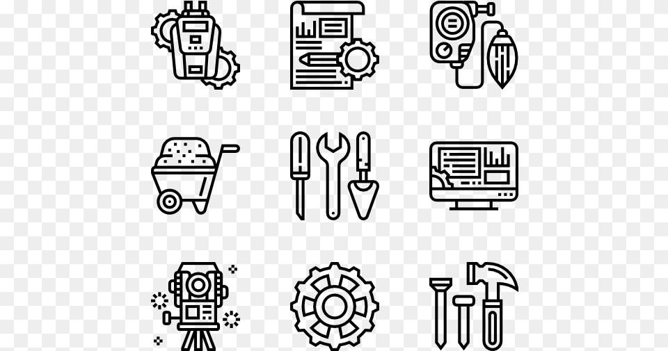 Antique Vector, Gray Free Png