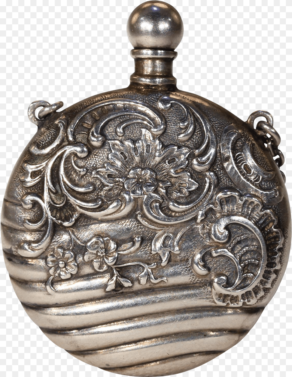 Antique Victorian Decorative Perfume Bottle Pendant Victorian Perfume, Accessories, Jewelry, Locket Free Png