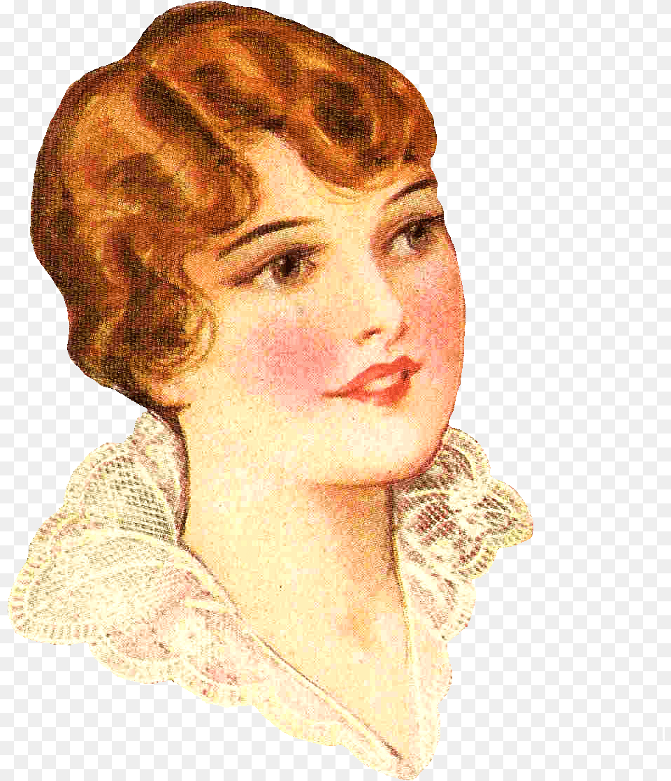 Antique Vinbtage Portrait, Adult, Person, Painting, Woman Free Png Download