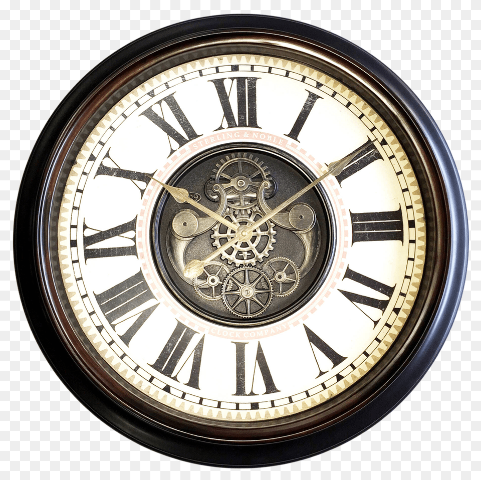 Antique Wall Clock, Wristwatch, Wall Clock, Analog Clock Png Image