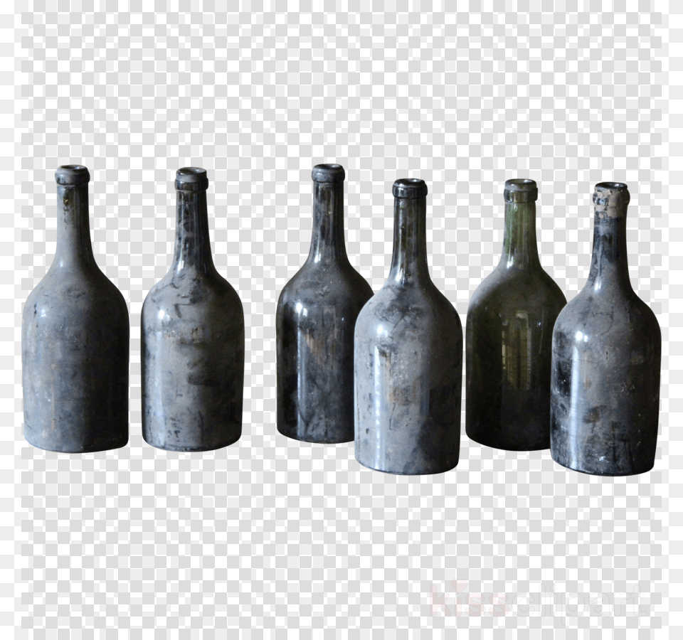 Antique Wine Bottles Clipart Glass Bottle Burgundy Brian Manifold Asia Cd, Alcohol, Beverage, Liquor, Wine Bottle Png Image