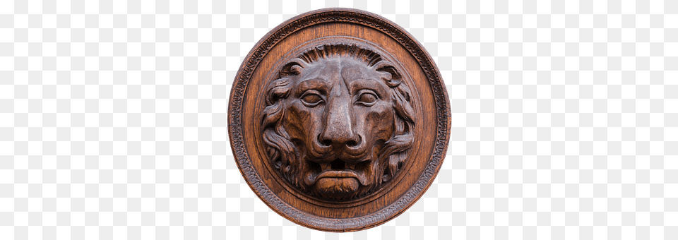 Antiquity Bronze, Wood, Animal, Lion Free Transparent Png