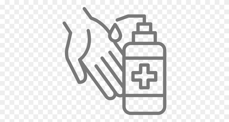 Antiseptic, Stencil, First Aid Free Png Download
