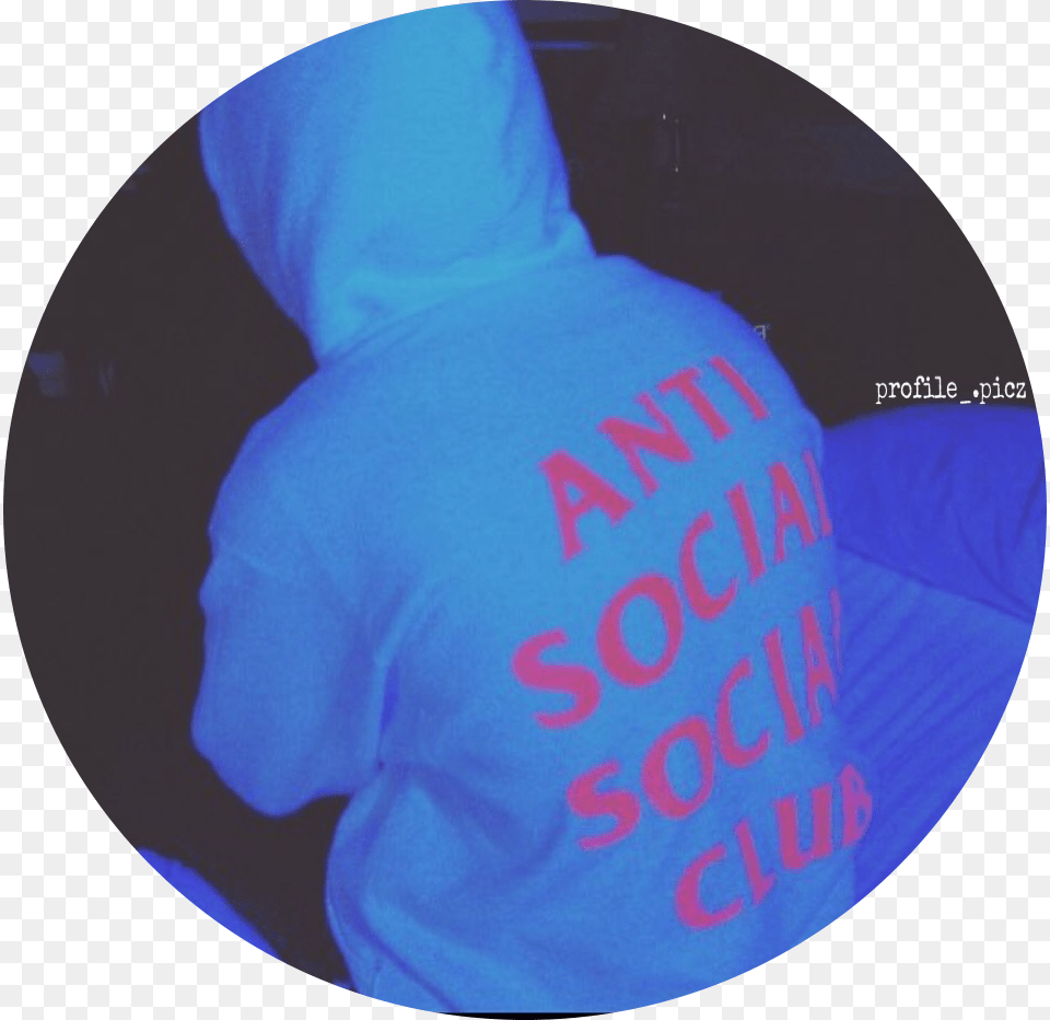 Antisocialsocialclub Freetoedit Circle, Clothing, Hood, Knitwear, Sweater Free Transparent Png