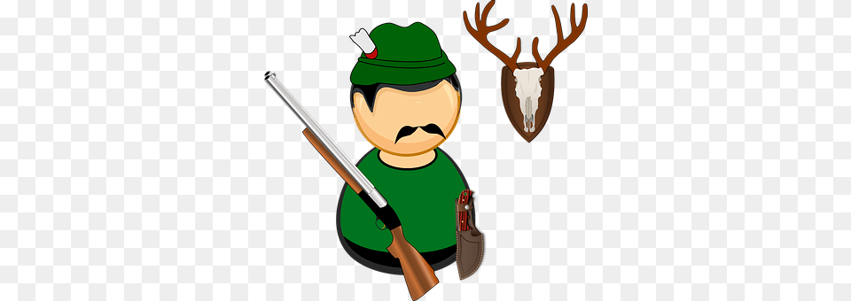 Antlers Firearm, Weapon, Gun, Rifle Free Transparent Png