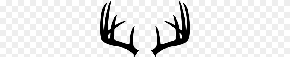 Antlers Clip Art, Gray Png Image