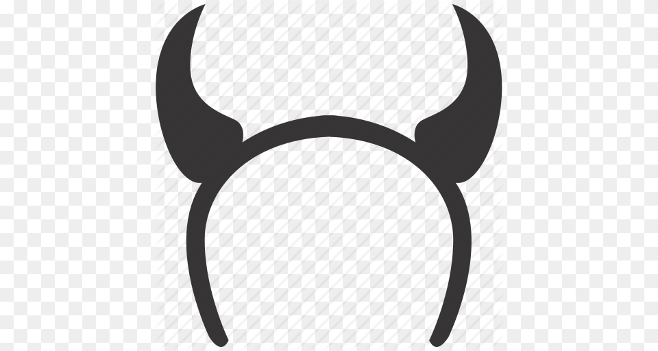 Antlers Decoration Design Devil Halloween Horns Party Icon, Accessories, Glasses, Cutlery, Cushion Png