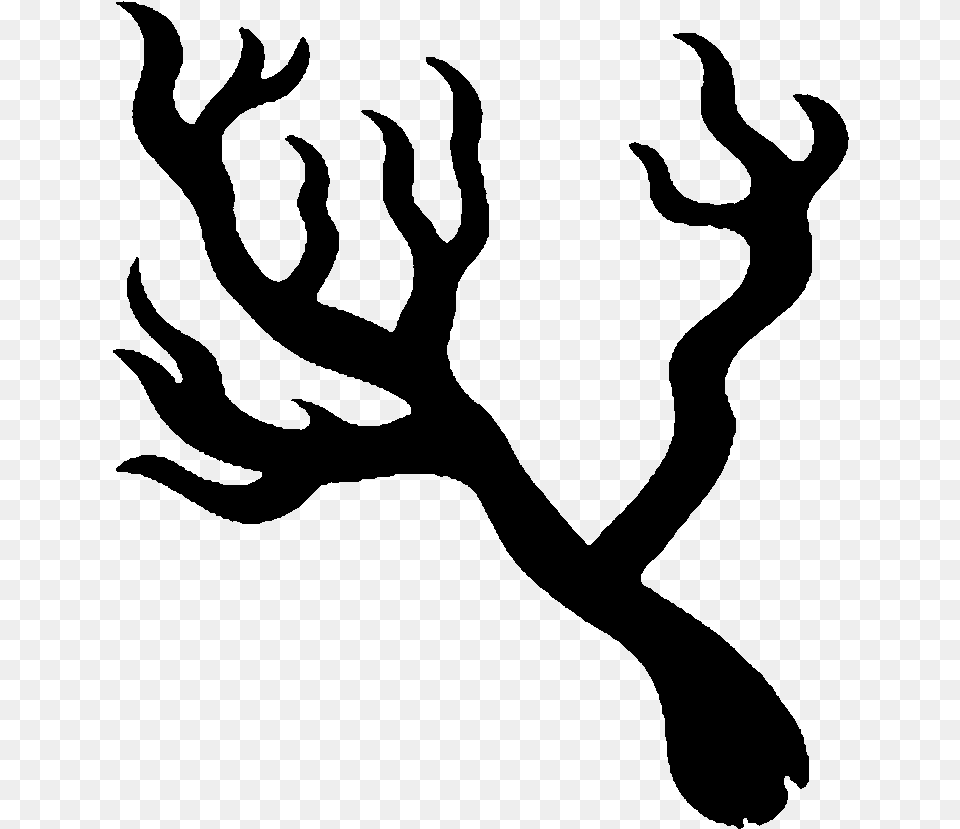 Antlers Emblem Bo Funny Black Ops Emblems, Gray Free Png