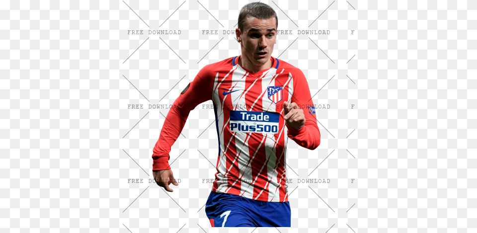 Antoine Griezmann Cp With Transparent Background Antoine Griezmann, Clothing, Shirt, Body Part, Finger Free Png