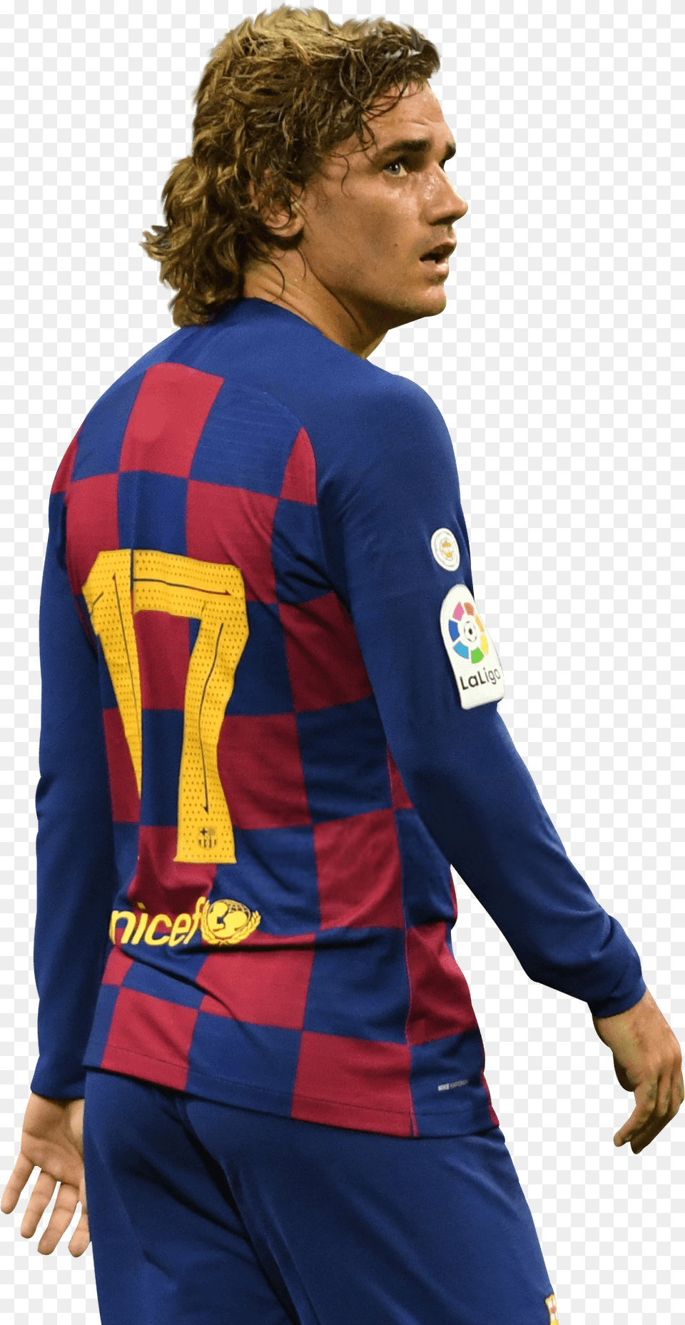 Antoine Griezmannrender Barcelona Griezmann Hd, Adult, Shirt, Person, Man Free Png