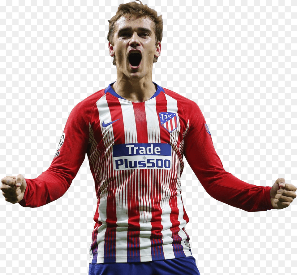 Antoine Griezmannrender Transparent Antoine Griezmann, Face, Head, Person, Angry Free Png