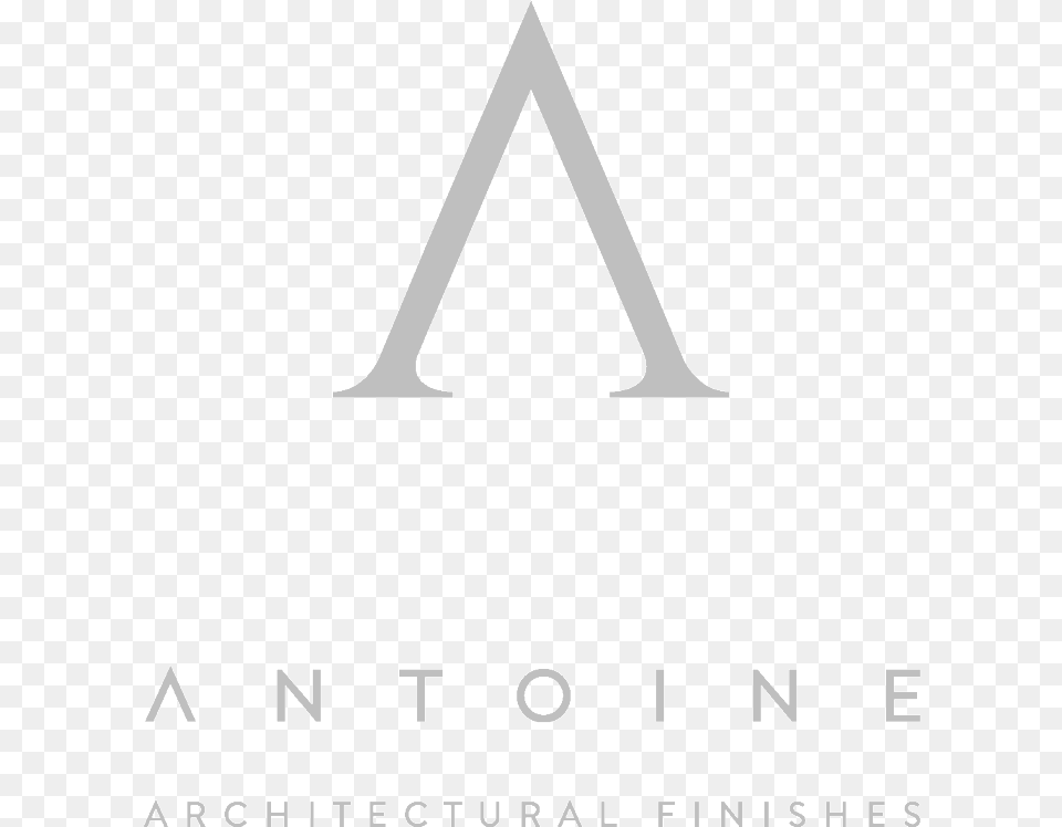 Antoine Logo White Sign, Triangle Free Png Download