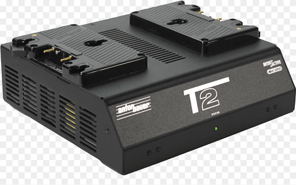 Anton Bauer T2 Fast Charger Electronics, Adapter, Amplifier, Projector Free Png Download