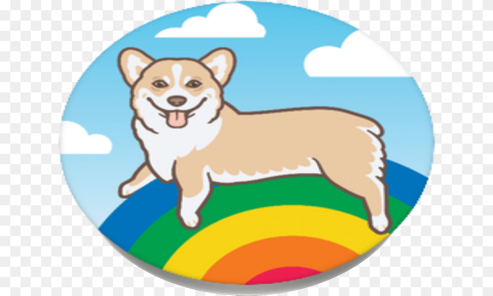 Antoni Corgi Popsocket, Badge, Logo, Symbol, Animal Free Png Download