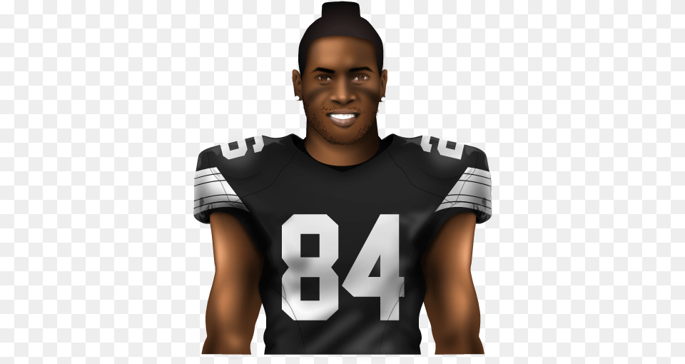 Antonio Brown Antonio Brown, T-shirt, Clothing, Shirt, Portrait Free Png Download