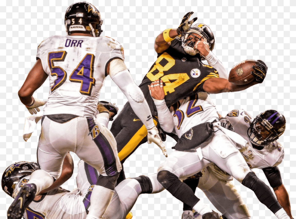 Antonio Brown Immaculate Extension, Helmet, Playing American Football, Person, People Png