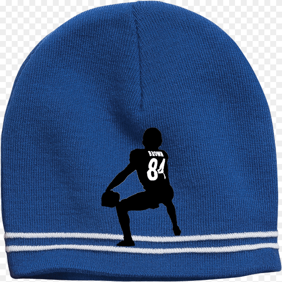 Antonio Brown Twerk Hats Colorblock Beanie Toque, Cap, Clothing, Hat, Swimwear Free Png