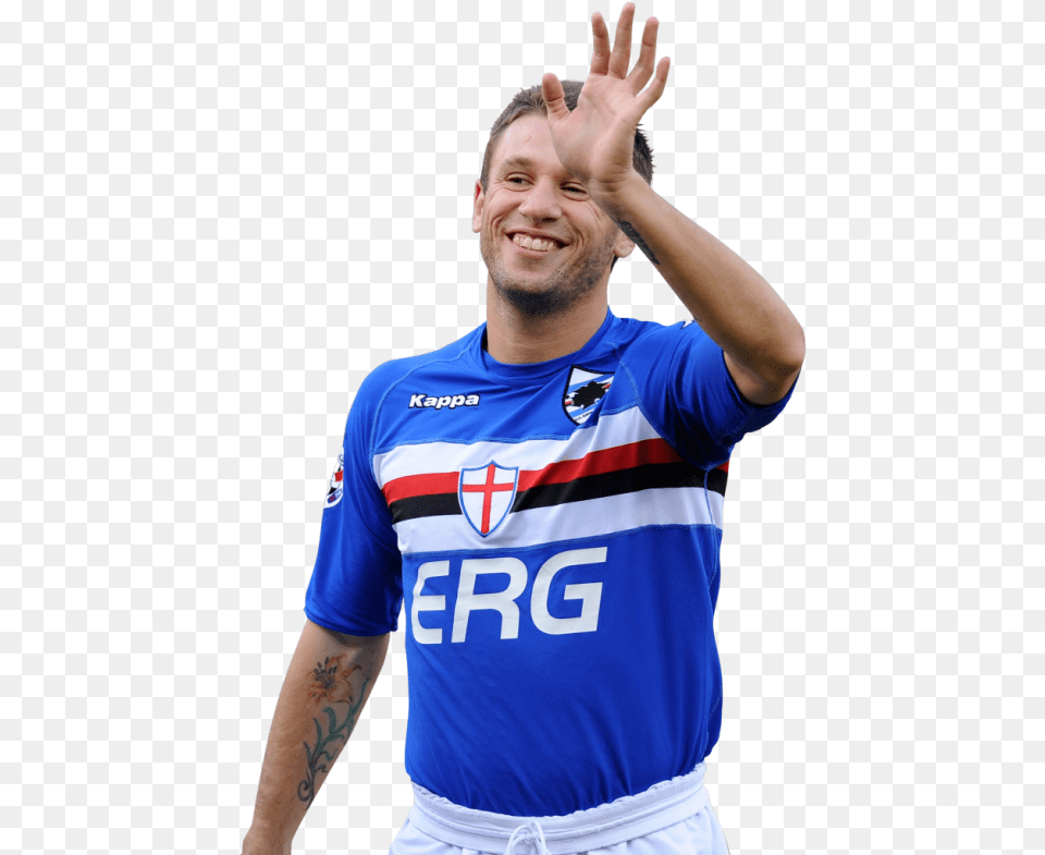 Antonio Cassano, Clothing, Face, Head, Shirt Free Png Download