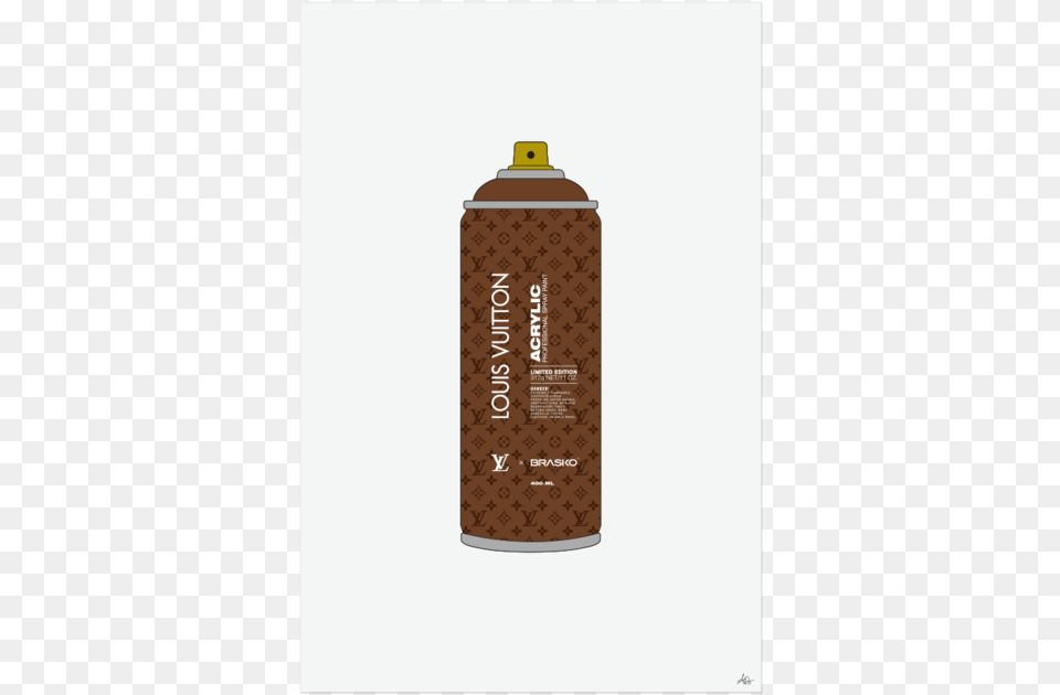 Antoniobrasko Braskodesignstudio Louisvuitton Spraypaintcan, Can, Spray Can, Tin, Bottle Free Png