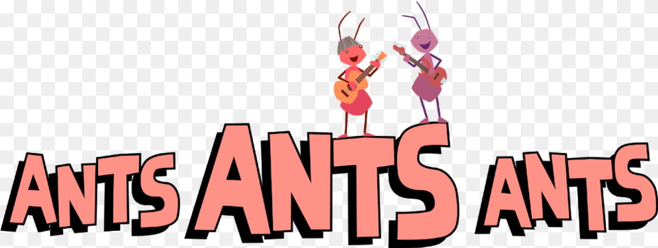 Ants Logo, Person, Guitar, Musical Instrument Free Png