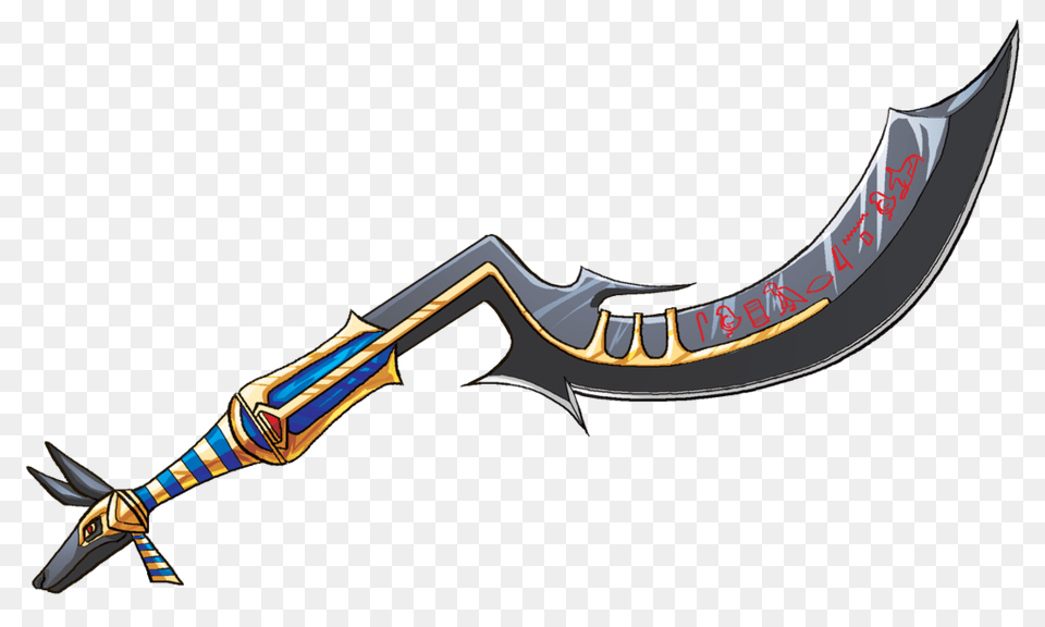 Anubis Clipart Futuristic, Sword, Weapon, Blade, Dagger Free Png Download