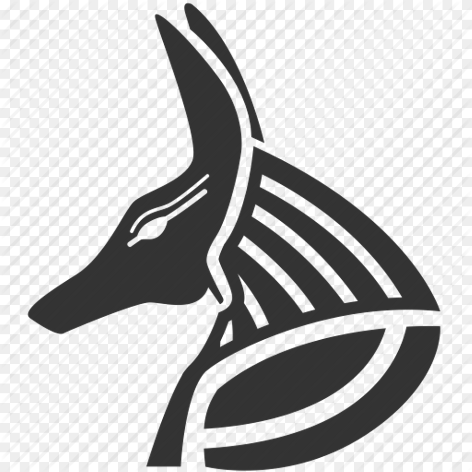 Anubis Egyptian God Symbol For Anubis, Cutlery, Art Free Png Download