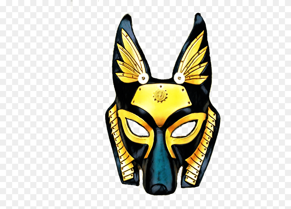 Anubis Mask Egyptian Egyptian Mask Jackal Head, Animal, Cat, Egyptian Cat, Mammal Free Png Download
