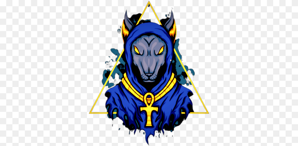 Anubis Runescape Gold Cartoon, Triangle, Baby, Person, Face Free Png