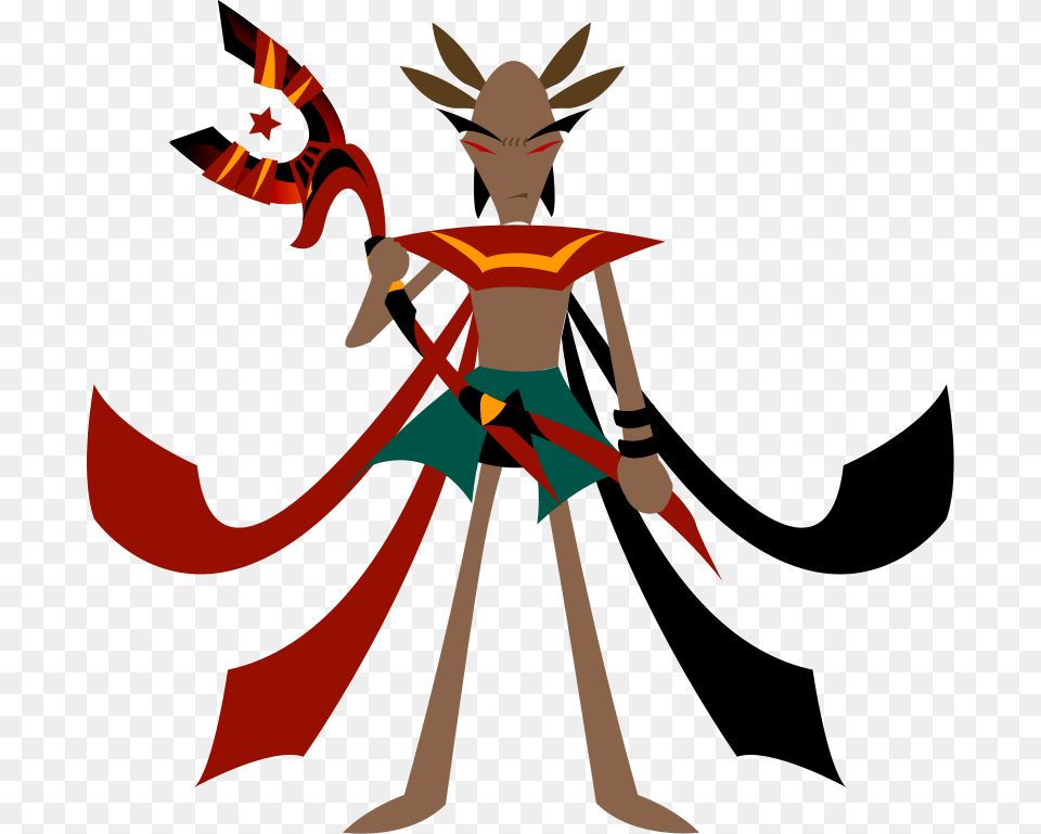 Anubis Staff Vector, Clothing, Costume, Person, Cartoon Png