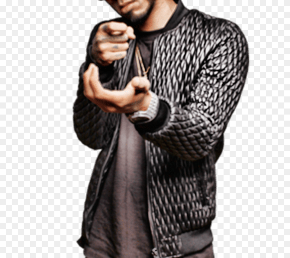 Anuel Aa Retocado Official Psds Gentleman, Long Sleeve, Person, Hand, Finger Png Image