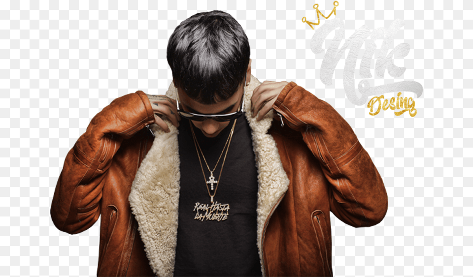 Anuel Doble Personalidad Letra, Jacket, Clothing, Coat, Man Free Png