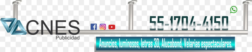 Anuncios Luminosos Letras 3d Cajas De Luz En Ciudad Whatsapp Free Png Download
